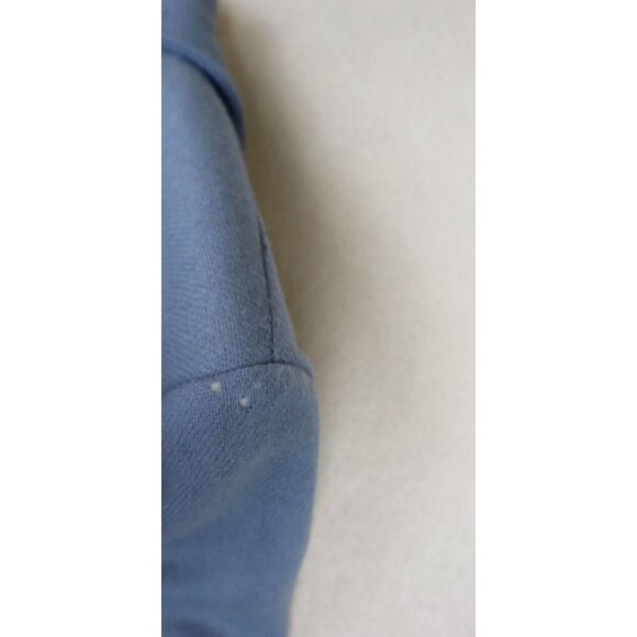 ADOLFO STUDIO - WOMEN'S BLUE ONE-BUTTON 100% WOOL BLAZER JACKET - SIZE 14P - Picture 11 of 15